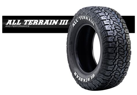 TYRE DETAILS ALL TERRAIN II | Black Bear Tyres Australia