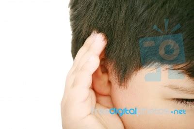 Cupping Ears To Hear Stock Photo - Royalty Free Image ID 10075924