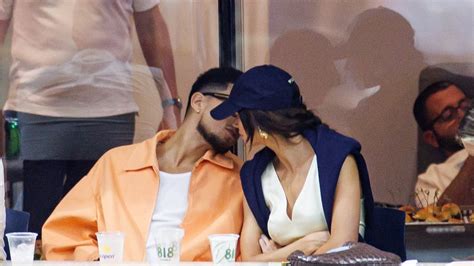 Kendall Jenner and Devin Booker -- PDA at U.S. Open