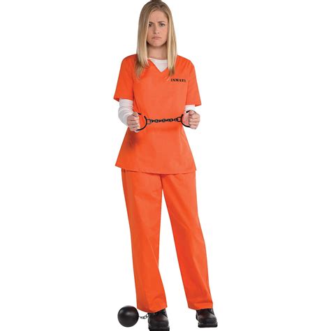 Womens Orange Prisoner Suit Costume | atelier-yuwa.ciao.jp