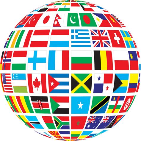 Los Paises Banderas Globo - Gráficos vectoriales gratis en Pixabay