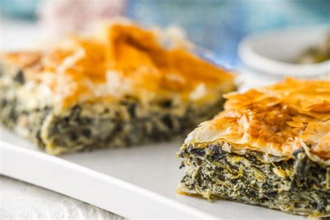 Bosnian Pita Phyllo Pie - Cheese & Spinach [Recipe] - Own Your Eating with Jason & Roz