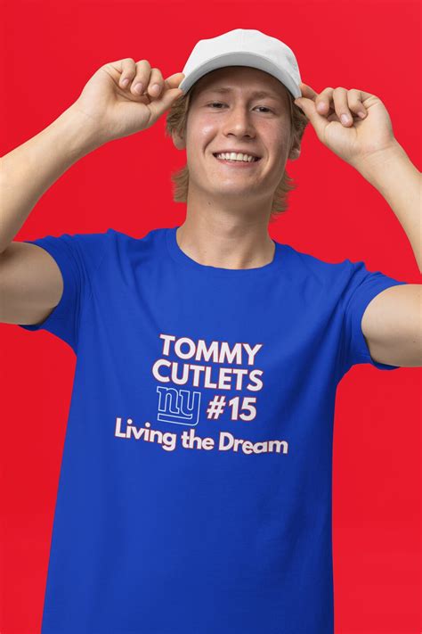 NY Giants Tommy Devito Aka Tommy Cutlets T-shirt - Etsy