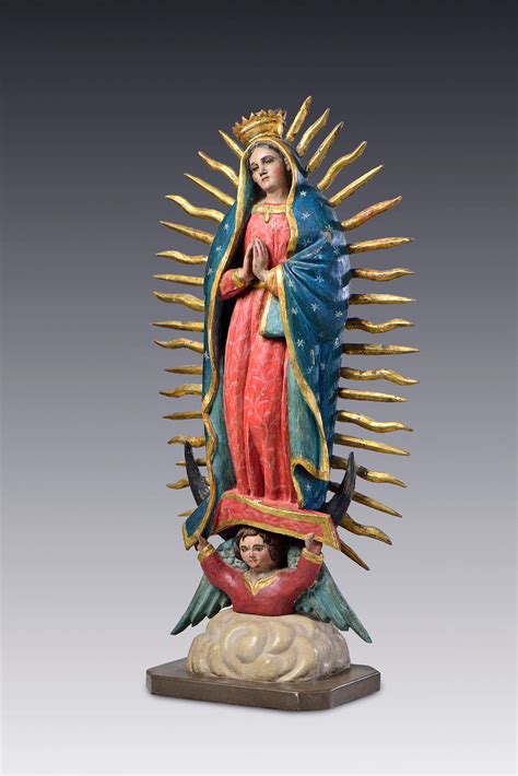 Virgen de Guadalupe | Salas de Arte Virreinal y Siglo XIX | Museo ...