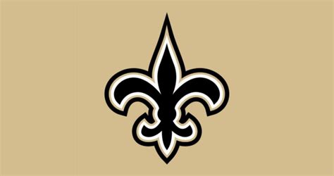 new-orleans-saints-black-logo-gold-background.png | Big 102.1 KYBG-FM