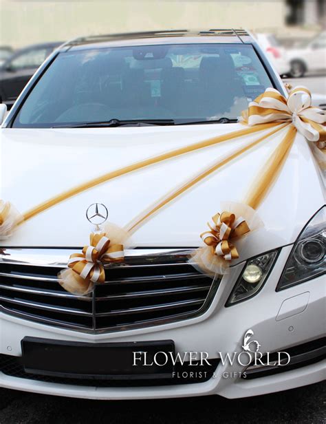 Bridal Car Deco | Ribbons for Bridal Car | Decoration for Bridal Car ...