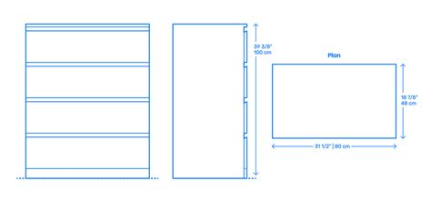 Ikea Malm Drawer Chest Dimensions Drawings Dimensions Guide | Hot Sex Picture