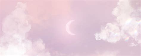 Free Photo | Pink sky background with crescent moon | Pink wallpaper backgrounds, Pink clouds ...