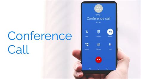 How to Make a Conference Call on Smartphones - conference call settings in android