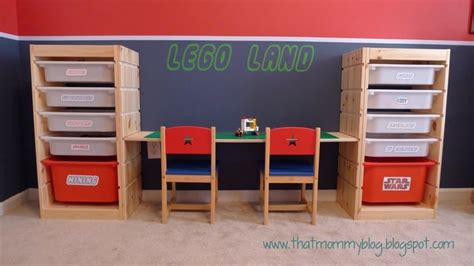 Lego Storage and Play Table from Trofast Shelving - IKEA Hackers - IKEA Hackers