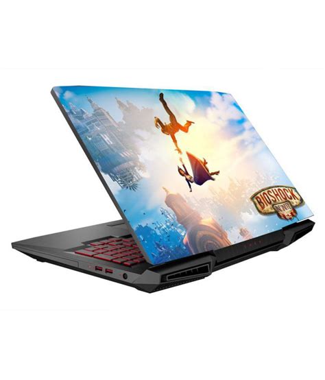 100yellow Bioshock Infinite Gaming Laptop Skins/Decal 15.6 Inch for Dell- HP- Acer-Asus- Lenovo ...