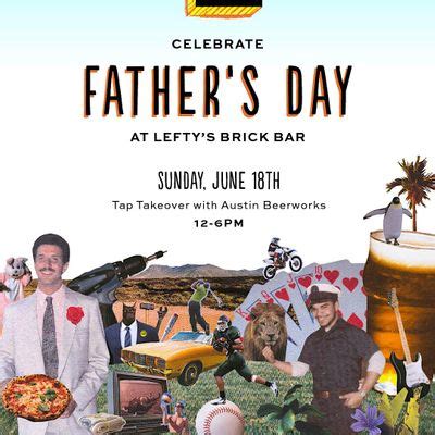 Fathers Day Tap Takeover with Austin Beerworks, Lefty's Brick Bar, Austin, June 18 2023 ...