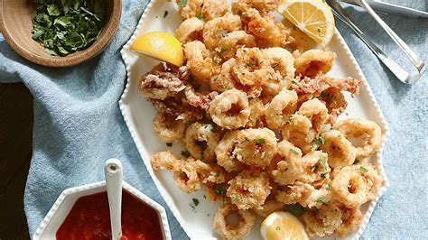 Crispy And Crunchy Fried Calamari Recipe