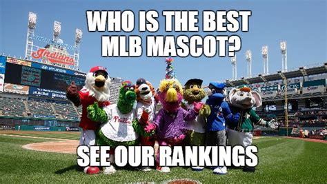 Mascot Rankings: Who is the top mascot in Major League Baseball?