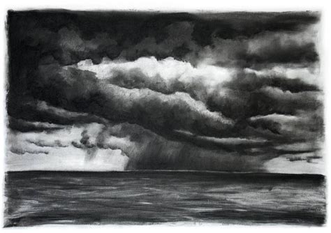 Storm I Drawing | Seaside art, Drawings, Seascape