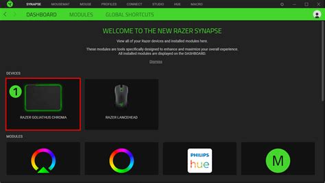 How to configure or set the lighting on a Razer device with Razer Synapse 3