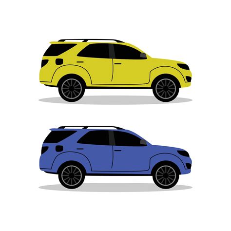 Modern flat car vector side view 13660118 Vector Art at Vecteezy