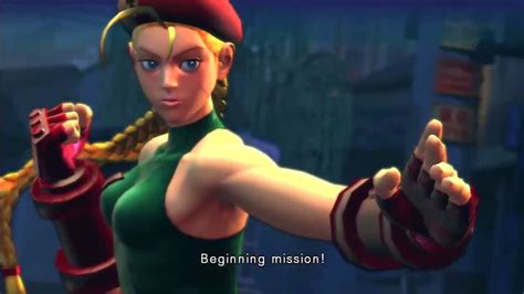 Street Fighter IV - Cammy (Intro & Win Poses) - YouTube