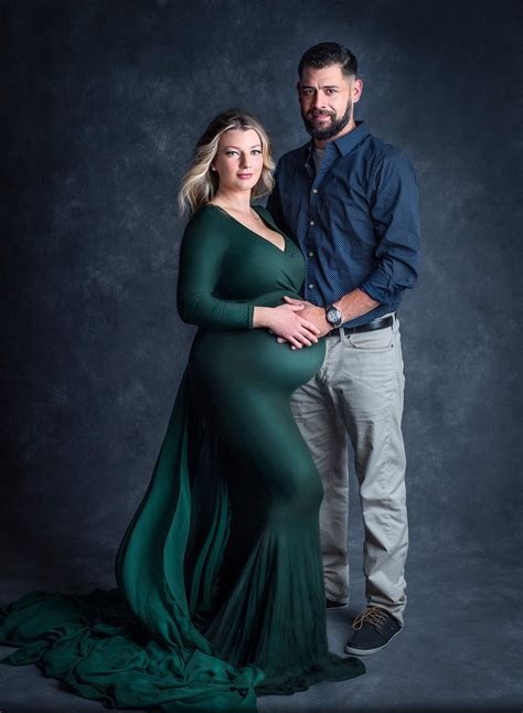 Studio Maternity Photos Glastonbury CT | Gorgeous Maternity Gowns