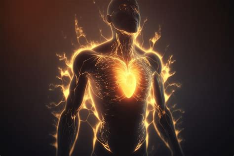 Premium Photo | Human heart anatomy illustration