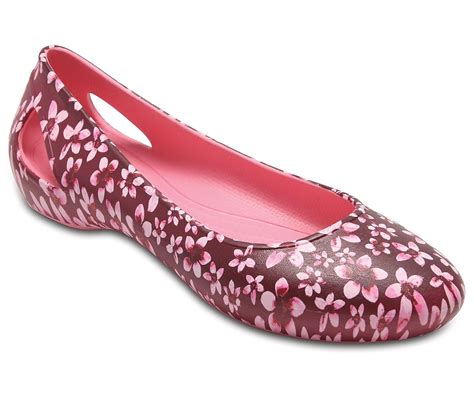 Buy crocs Women's Croslite Rubber Ballet Flats at Amazon.in