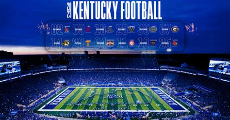 LOOK: 2023 Kentucky Football Schedule Poster Revealed - On3