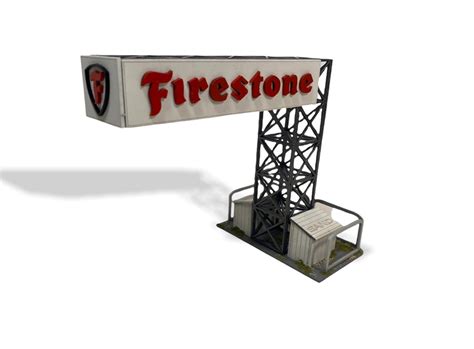 Magnetic Racing MRA038f - Half Gantry - Firestone [MRA038f] - $24.99 : Electric Dreams, New and ...