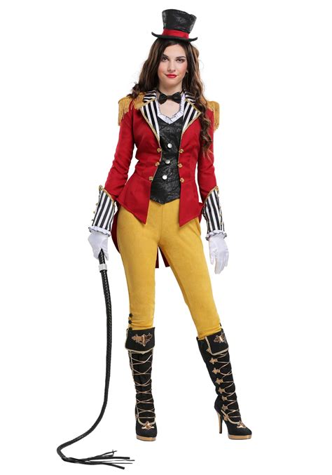 Carnival Circus Costume Halloween Ring Mistress Costume For Women ...