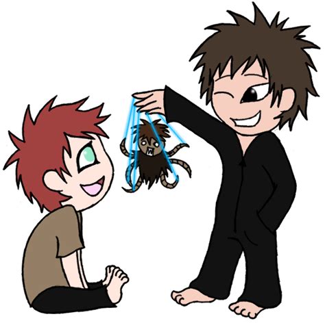 little Gaara and Kankuro by Nagi-Roon on DeviantArt