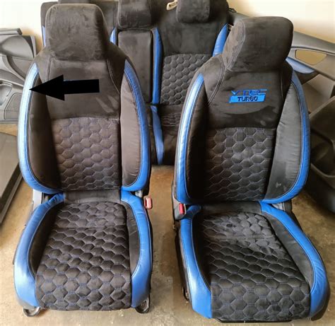 2016-2021 Honda Civic OEM Replacement Leather / Suede Seat Covers ...