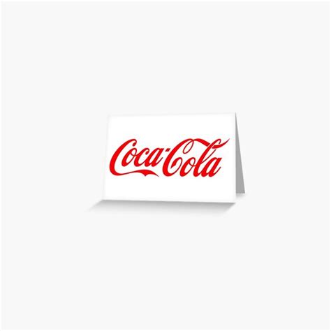 Coca Cola Greeting Cards | Redbubble