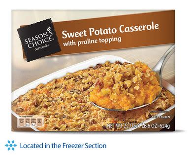 Season's Choice Sweet Potato Casserole - Aldi — USA - Specials archive