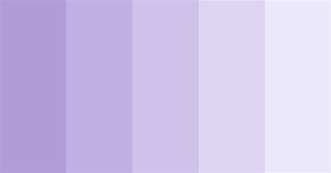 Light Purple Gradient Color Scheme » Lavender » SchemeColor.com