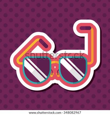 Swag Glasses Stock Vector 102212791 - Shutterstock