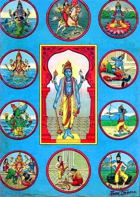 Dashavatar / 10 Avatars of Lord Vishnu | Hindu Gallery