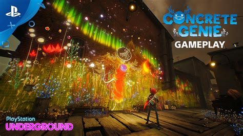 Concrete Genie - Gameplay Walkthrough | PlayStation Underground - YouTube