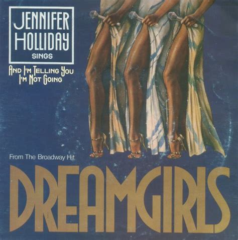 Jennifer Holliday – And I'm Telling You I'm Not Going / Fake Your Way To The Top (1982, Vinyl ...