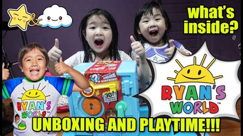 What's Inside Ryan's World Super Surprise Safe Box? - YouTube