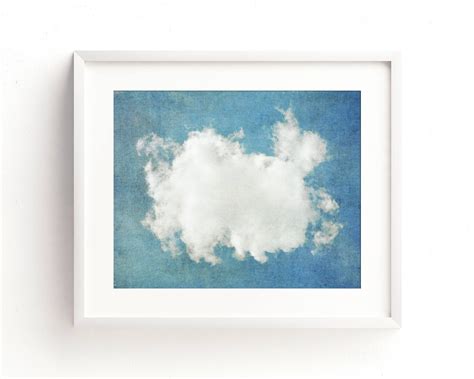 clouds cloud wall art cloud photography large art large | Etsy