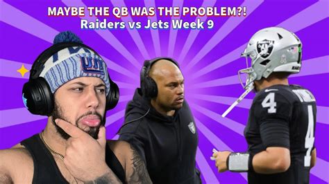 JIMMY G WAS THE ISSUE ALL ALONG?! (Raiders vs Giants Week 9) - YouTube