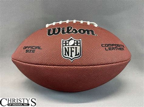 Official Size NFL Football Made of Composite Leather - Christys