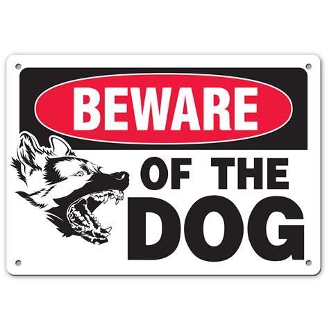 BEWARE OF DOG SIGN - My Sign Station