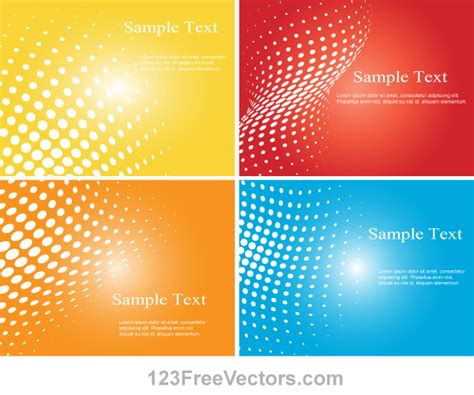 Halftone Dot Colorful Background Vector Illustrator Vector for Free ...