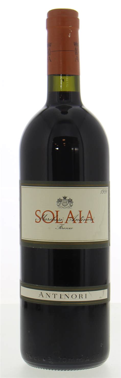 Solaia 1999 - Antinori | Buy Online | Best of Wines