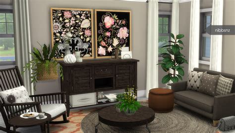 Lovely Leo living room set Rocking Chair, Couch, Dresses Sims 4 CC Furniture | Sims 4 cc ...