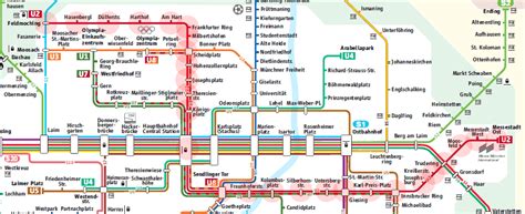 U2 map - Munich U-Bahn