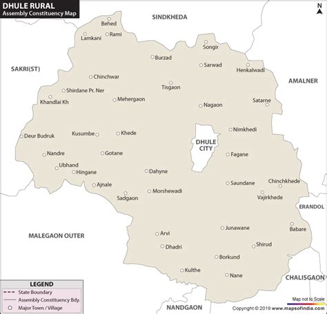 Dhule Rural Assembly (Vidhan Sabha) Constituency Map and Election Results