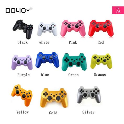 11 Colors 2.4GHz Wireless Bluetooth Game Controller For Sony ...