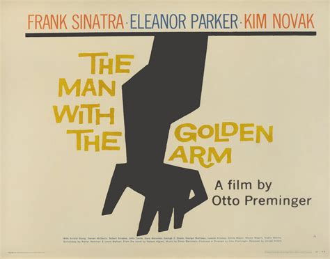 THE MAN WITH THE GOLDEN ARM (1955) STYLE A POSTER, US | Original Film ...