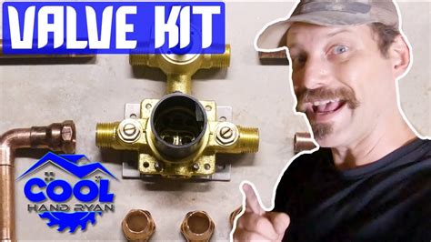 Installing a New Shower Valve with 3-Way Diverter [copper pipe] - YouTube